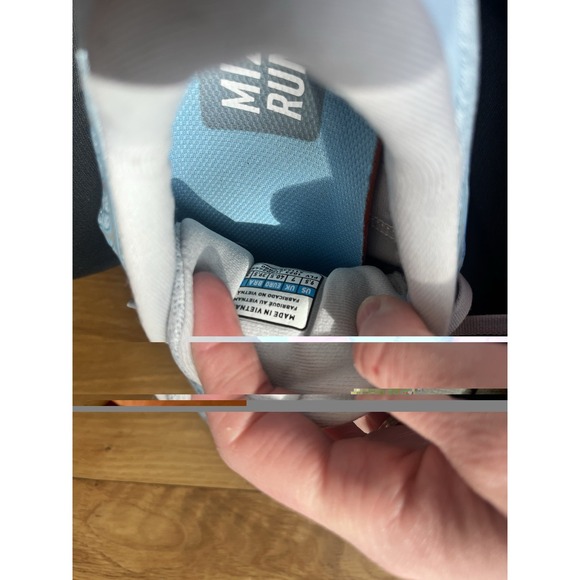 Mizuno Wave Inspire 20 Women's Cerulean Blue White Running Shoes Size 9.5 - Picture 7 of 9